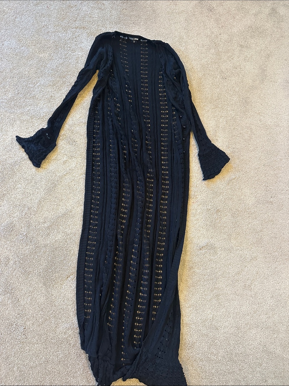 Fashion nova maxi duster cardigan